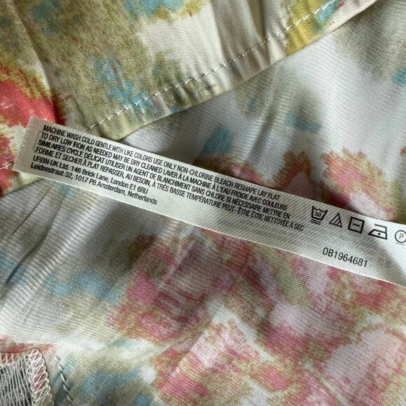 Free People NWT Intimately First Date Boho Printed Maxi Slip Dress | Size M - Picture 14 of 16